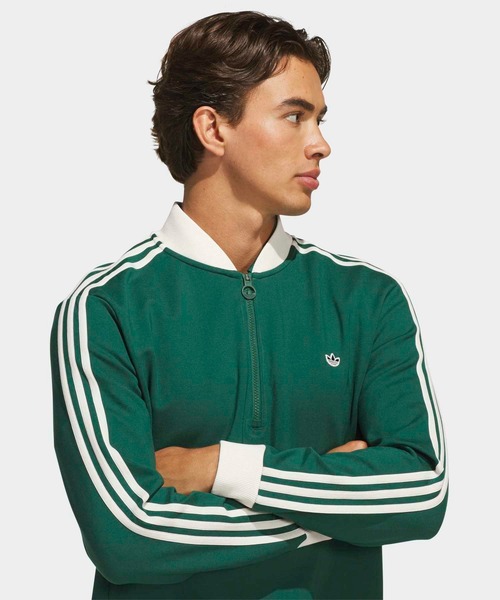 adidas(アディダス)の「3st HZ スウエット【adidas Golf/アディダスゴルフ】(スウェット・メンズ・グリーン系その他2・XX-LARGE/LARGE/SMALL/X-LARGE)」の3枚目の写真