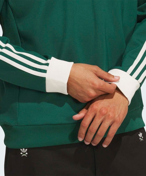adidas(アディダス)の「3st HZ スウエット【adidas Golf/アディダスゴルフ】(スウェット・メンズ・グリーン系その他2・XX-LARGE/LARGE/SMALL/X-LARGE)」の4枚目の写真