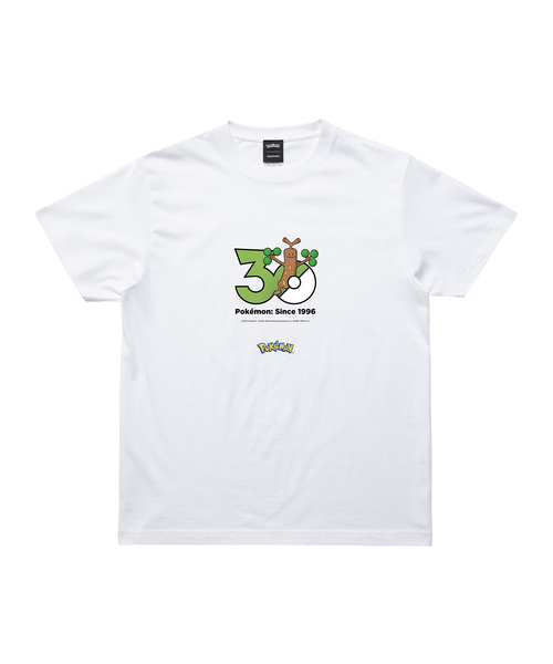 ZOZOSPOT(ゾゾスポット)の「Pokemon 30th Anniversary 1025 T-shirt 「ウソッキー」(Tシャツ/カットソー・レディース・ホワイト・SMALL/MEDIUM/LARGE/X-LARGE/XX-LARGE/XXX-LARGE/100cm/110cm/120cm/130cm/140cm/150cm/160cm)」の1枚目の写真
