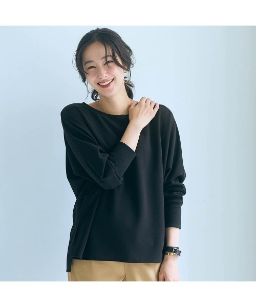 Belle Maison(ベルメゾン)の「ドルマンスリーブブラウス【乾燥機OK】(シャツ/ブラウス・レディース・ベージュ/ブラウン/ブラック・S/M/L)」の2枚目の写真