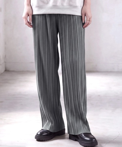SELECT LEVERY(セレクトリベリー)の「ベロア風プリーツパンツ(その他パンツ・レディース・ブラック/ブラウン/チャコール・MEDIUM)」の20枚目の写真