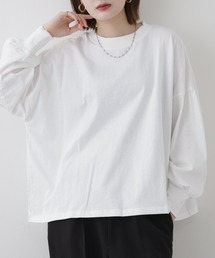26AW コットンギャザースリーブプルオーバー 長袖
