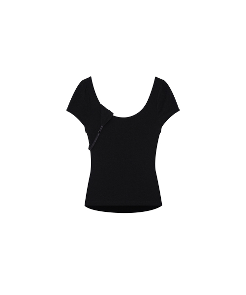 KASHIKO(カシコ)の「Peek-a-boo Top Black(Tシャツ/カットソー・レディース・その他・FREE)」の17枚目の写真