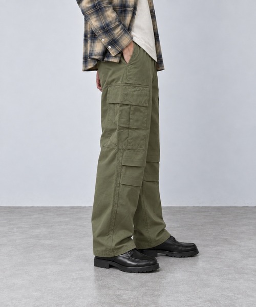 OXA(オグザ)の「ワイドカーゴパンツ OXA(カーゴパンツ・メンズ・カーキ/ブラック・LARGE/MEDIUM)」の10枚目の写真