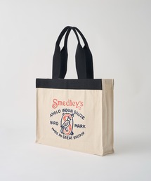 JOHN SMEDLEY（ジョンスメドレー）の「【日本限定】JOHN SMEDLEY×re-wrap ブックストアキャンバストートバッグ｜LARGE（トートバッグ）」