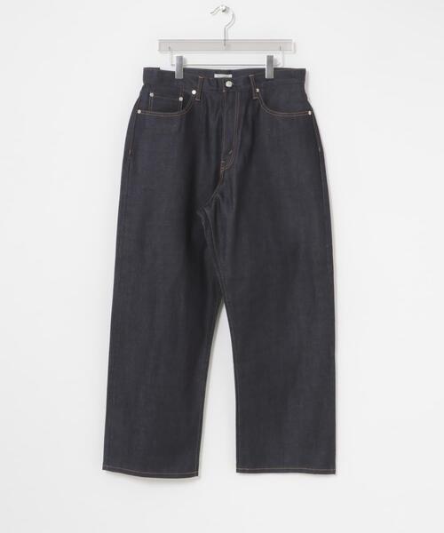 URBAN RESEARCH(アーバンリサーチ)の「SHIOTA スーピマDENIM PANTSバギー#JAY(デニムパンツ・メンズ・インディゴブルー/ブラック・34/28/30/32)」の1枚目の写真
