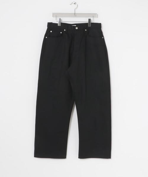 URBAN RESEARCH(アーバンリサーチ)の「SHIOTA スーピマDENIM PANTSバギー#JAY(デニムパンツ・メンズ・インディゴブルー/ブラック・34/28/30/32)」の2枚目の写真