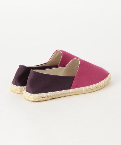 coen（コーエン）の「カラーブロックフラットエスパドリーユ（サンダル・レディース・ベージュ/オリーブ/ピンク/ネイビー・X-LARGE/MEDIUM/SMALL/LARGE）」の5枚目の写真