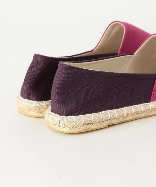 coen（コーエン）の「カラーブロックフラットエスパドリーユ（サンダル・レディース・ベージュ/オリーブ/ピンク/ネイビー・X-LARGE/MEDIUM/SMALL/LARGE）」の7枚目の写真