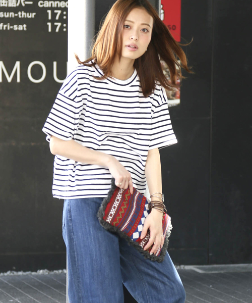 Denime(ドゥニーム)の「フリンジクラッチバッグ(クラッチバッグ・レディース・レッド・FREE)」の11枚目の写真