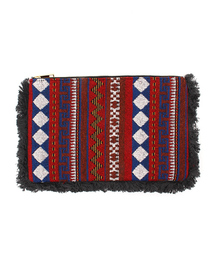 Denime | フリンジクラッチバッグ(クラッチバッグ)