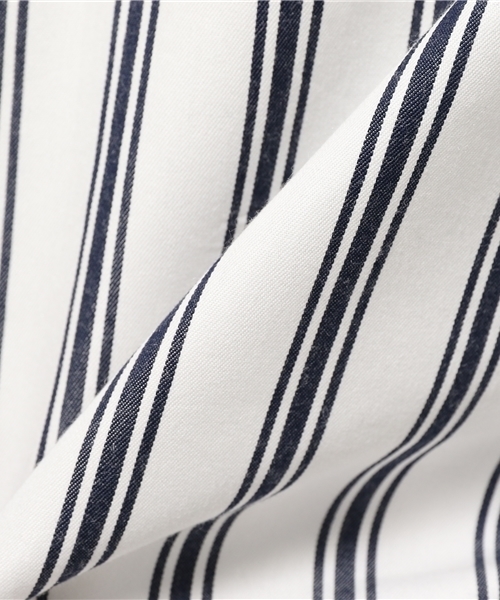 KICS DOCUMENT.(キクス ドキュメント)の「Vネック プルオーバー シャツジャケット 裾スピンドル付(シャツ/ブラウス・メンズ・Navy・4)」の8枚目の写真