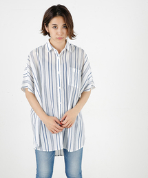 MOUSSY | OVER SIZED SHIRT F(シャツ/ブラウス)