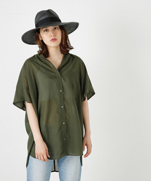 MOUSSY | OVER SIZED SHIRT F(シャツ/ブラウス)