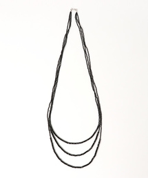 INTERPLANET WINGS | 3連チェコビーズネックレス(ネックレス)