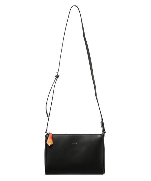 Paul Smith（ポールスミス）の「CLASSIC LEATHER SHOULDER BAG / 863850 W930（ショルダーバッグ・レディース・ブラック/ネイビー/レッド・FREE）」の2枚目の写真