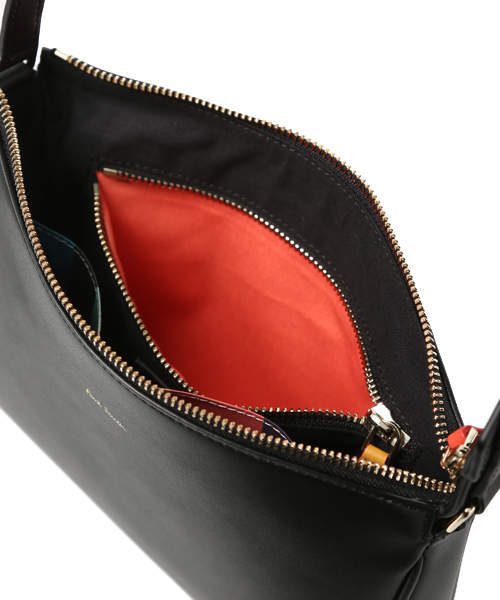 Paul Smith（ポールスミス）の「CLASSIC LEATHER SHOULDER BAG / 863850 W930（ショルダーバッグ・レディース・ブラック/ネイビー/レッド・FREE）」の10枚目の写真