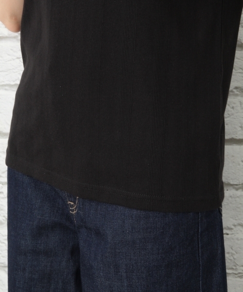 LEPSIM(レプシィム)の「レースアップ2WAYリブプルオーバー 748720(Tシャツ/カットソー・レディース・オフホワイト/ブラック/グレー・LARGE/MEDIUM)」の14枚目の写真