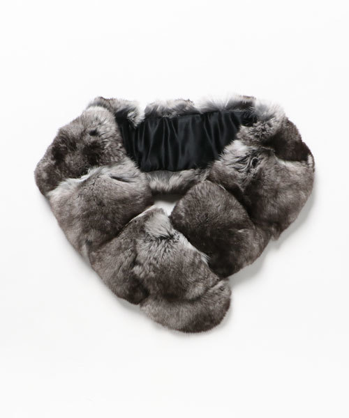 チンチラ ファー マフラー