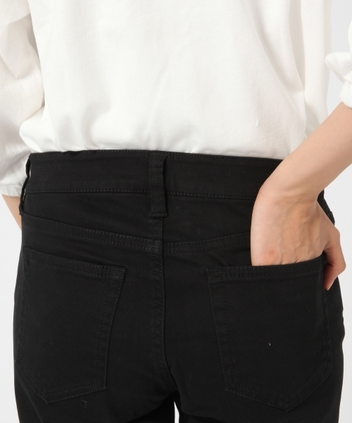 GLOBAL WORK（グローバルワーク）の「【抜群のストレッチ】カラースリムパンツ/759721（その他パンツ・レディース・ネイビー/ブラック/グリーン/ホワイト/ワインレッド・SMALL/LARGE/MEDIUM/X-LARGE）」の12枚目の写真