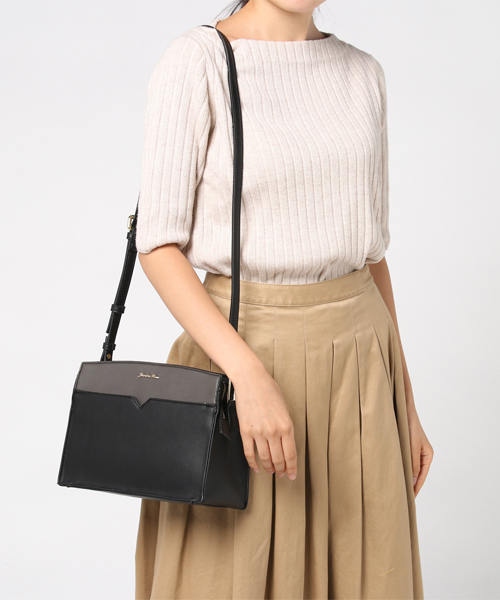 Jewelna Rose（ジュエルナローズ）の「≪ジュエルナローズ≫　ニコール　ショルダーバッグ　/　33647（ショルダーバッグ・レディース・グレー/イエロー/ブラック・FREE）」の9枚目の写真