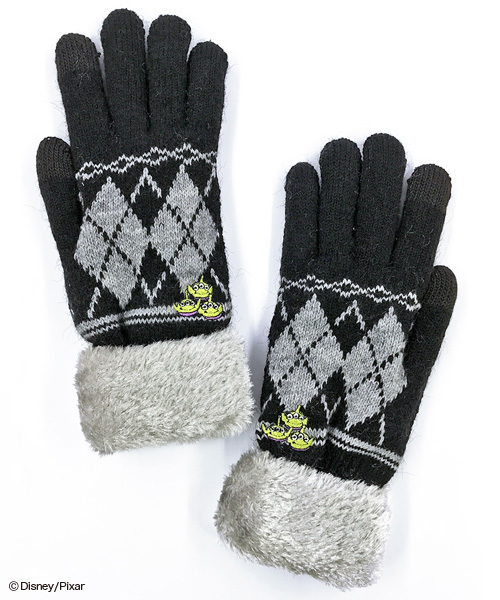 Disney ディズニー の Disney Lifestyle Collection Pixar ピクサー スマホ対応手袋 エイリアン 手袋 Wear