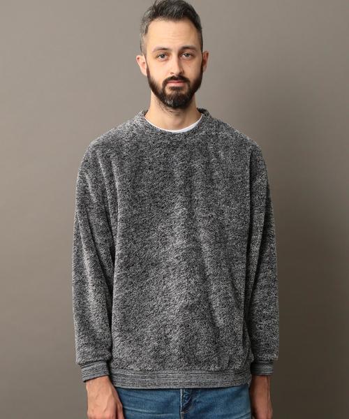BEAUTY&YOUTH UNITED ARROWS（ビューティーアンドユースユナイテッドアローズ）の「BY シェルパフリース クルーネック ◆（スウェット・メンズ・グレー/ネイビー・MEDIUM/LARGE/X-LARGE/SMALL）」の2枚目の写真