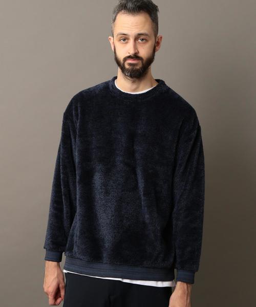 BEAUTY&YOUTH UNITED ARROWS（ビューティーアンドユースユナイテッドアローズ）の「BY シェルパフリース クルーネック ◆（スウェット・メンズ・グレー/ネイビー・MEDIUM/LARGE/X-LARGE/SMALL）」の3枚目の写真