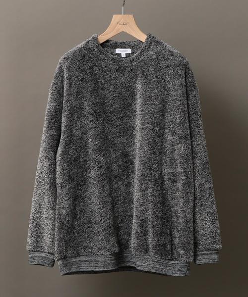 BEAUTY&YOUTH UNITED ARROWS（ビューティーアンドユースユナイテッドアローズ）の「BY シェルパフリース クルーネック ◆（スウェット・メンズ・グレー/ネイビー・MEDIUM/LARGE/X-LARGE/SMALL）」の10枚目の写真