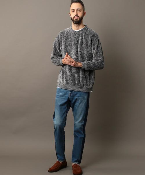 BEAUTY&YOUTH UNITED ARROWS（ビューティーアンドユースユナイテッドアローズ）の「BY シェルパフリース クルーネック ◆（スウェット・メンズ・グレー/ネイビー・MEDIUM/LARGE/X-LARGE/SMALL）」の13枚目の写真