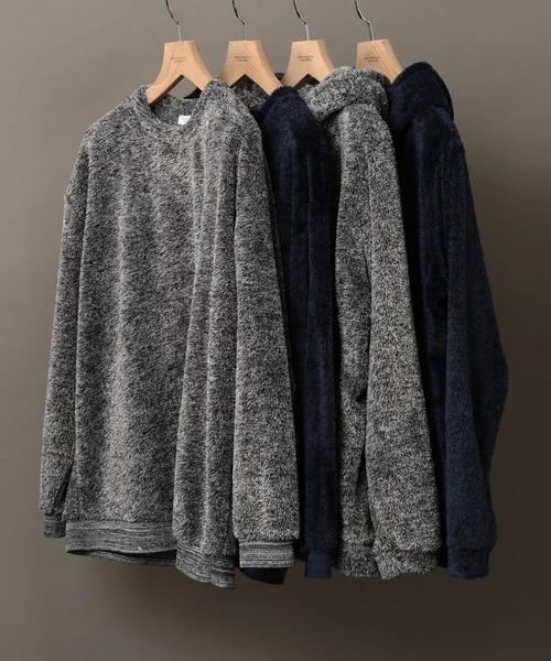 BEAUTY&YOUTH UNITED ARROWS（ビューティーアンドユースユナイテッドアローズ）の「BY シェルパフリース クルーネック ◆（スウェット・メンズ・グレー/ネイビー・MEDIUM/LARGE/X-LARGE/SMALL）」の14枚目の写真