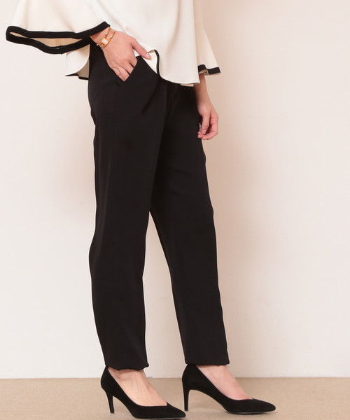 Tiara（ティアラ）の「イージータックパンツ（その他パンツ・レディース・アイボリー/ブラック/ピンク・L/M/S）」の12枚目の写真