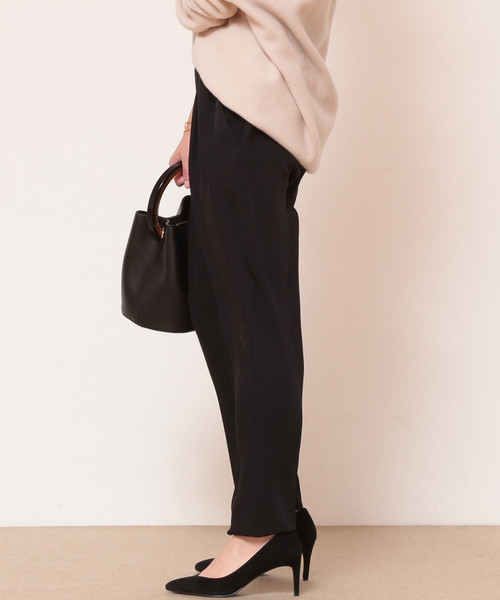 Tiara（ティアラ）の「イージータックパンツ（その他パンツ・レディース・アイボリー/ブラック/ピンク・L/M/S）」の11枚目の写真