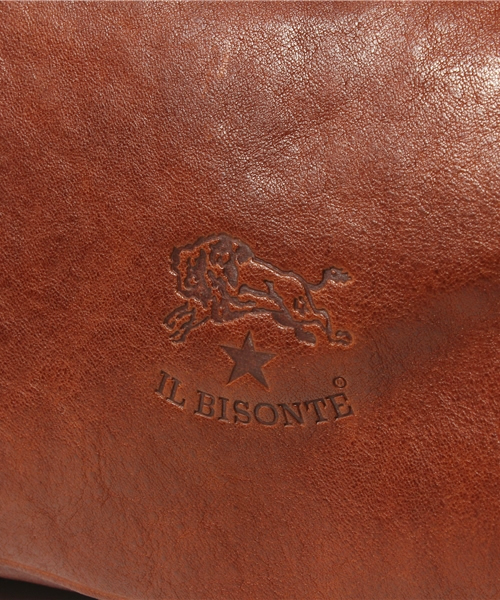 IL BISONTE(イルビゾンテ)の「IL BISONTE / VACCHETTA VINTAGE / クロスボディバッグ(ショルダーバッグ・レディース・クリーム/ブラウン/ネイビー/ダークブラウン/ライトブラウン・FREE)」の10枚目の写真