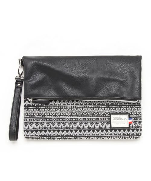 WEGO（ウィゴー）の「WEGO/クチオレクラッチバッグ（クラッチバッグ・メンズ・その他1/ブラック/その他2/ネイビー/ブラック系その他/その他3/その他4/その他5・FREE）」の12枚目の写真