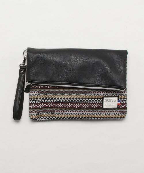 WEGO（ウィゴー）の「WEGO/クチオレクラッチバッグ（クラッチバッグ・メンズ・その他1/ブラック/その他2/ネイビー/ブラック系その他/その他3/その他4/その他5・FREE）」の17枚目の写真