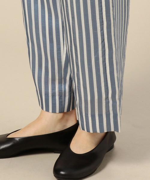 BEAUTY&YOUTH UNITED ARROWS(ビューティーアンドユースユナイテッドアローズ)の「BY キュプラストライプワイドパンツ ◆(その他パンツ・レディース・ネイビー/レッド・SMALL/MEDIUM)」の9枚目の写真