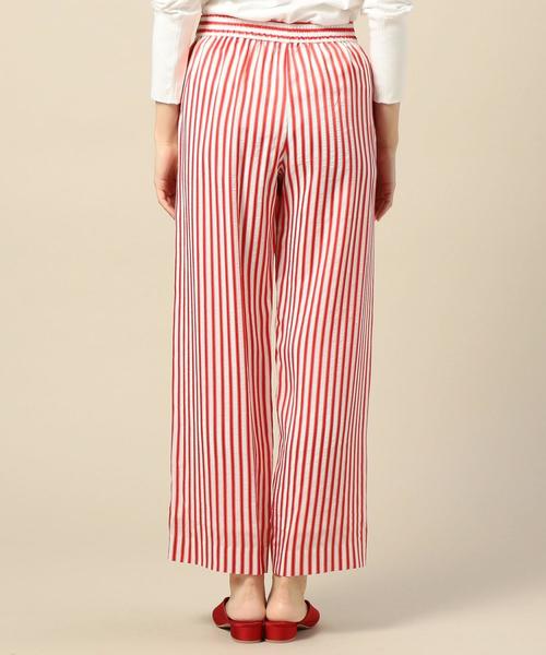BEAUTY&YOUTH UNITED ARROWS(ビューティーアンドユースユナイテッドアローズ)の「BY キュプラストライプワイドパンツ ◆(その他パンツ・レディース・ネイビー/レッド・SMALL/MEDIUM)」の11枚目の写真