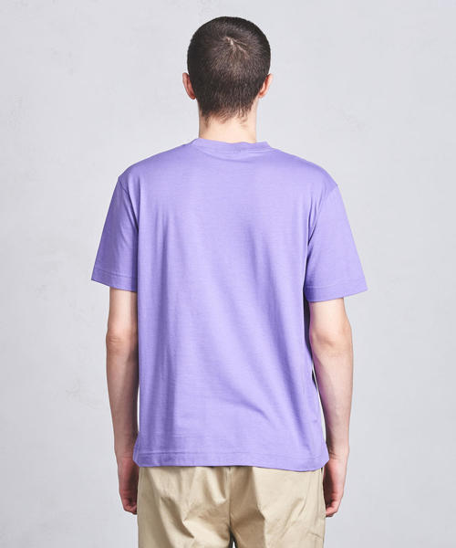 UNITED ARROWS（ユナイテッドアローズ）の「■UASB CDRY クルーネック ポケットT ◆（Tシャツ/カットソー・メンズ・ホワイト/ブラック/モカ/ネイビー/ターコイズブルー/ライラック・SMALL/MEDIUM/LARGE）」の17枚目の写真