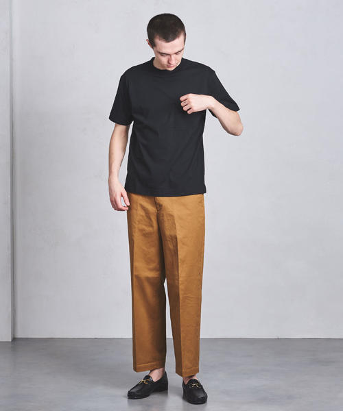 UNITED ARROWS（ユナイテッドアローズ）の「■UASB CDRY クルーネック ポケットT ◆（Tシャツ/カットソー・メンズ・ホワイト/ブラック/モカ/ネイビー/ターコイズブルー/ライラック・SMALL/MEDIUM/LARGE）」の14枚目の写真