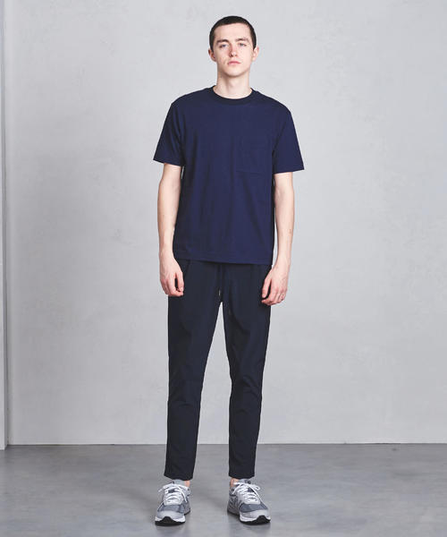 UNITED ARROWS（ユナイテッドアローズ）の「■UASB CDRY クルーネック ポケットT ◆（Tシャツ/カットソー・メンズ・ホワイト/ブラック/モカ/ネイビー/ターコイズブルー/ライラック・SMALL/MEDIUM/LARGE）」の10枚目の写真