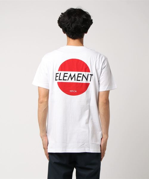 ELEMENT(エレメント)の「ELEMENT メンズ DOT SS Tシャツ(Tシャツ/カットソー・メンズ・ホワイト/ブラック・MEDIUM/LARGE/X-LARGE)」の4枚目の写真