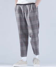 ABAHOUSE | 【セットアップ対応】ウールチェックテーパードパンツ(その他パンツ)