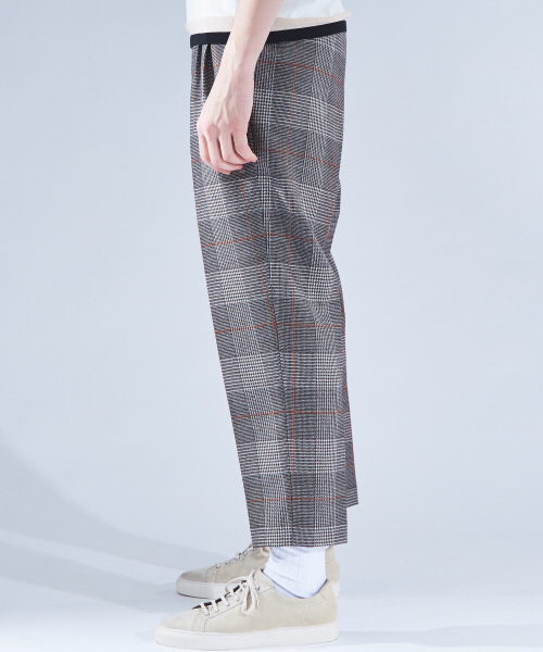 ABAHOUSE（アバハウス）の「【セットアップ対応】ウールチェックテーパードパンツ（その他パンツ・メンズ・ベージュ・46/48）」の12枚目の写真