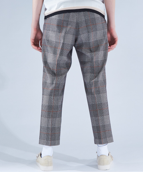 ABAHOUSE（アバハウス）の「【セットアップ対応】ウールチェックテーパードパンツ（その他パンツ・メンズ・ベージュ・46/48）」の11枚目の写真