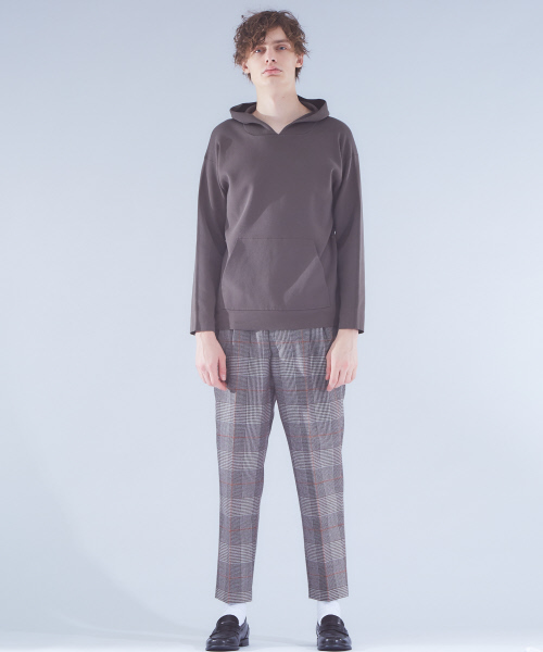 ABAHOUSE（アバハウス）の「【セットアップ対応】ウールチェックテーパードパンツ（その他パンツ・メンズ・ベージュ・46/48）」の5枚目の写真