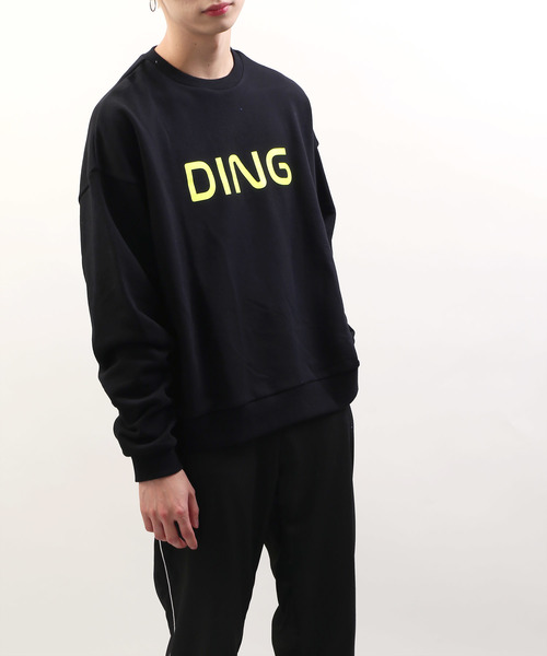 DING（ディング）の「DING/ロゴスウェット（スウェット・メンズ・イエロー/杢グレー/ブラック・FREE）」の12枚目の写真