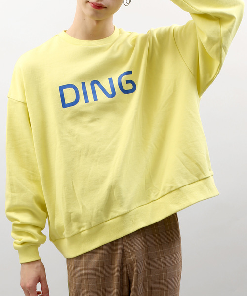 DING（ディング）の「DING/ロゴスウェット（スウェット・メンズ・イエロー/杢グレー/ブラック・FREE）」の15枚目の写真
