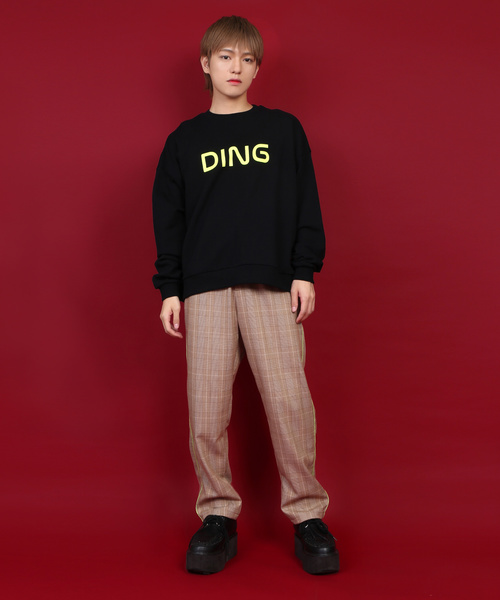 DING（ディング）の「DING/ロゴスウェット（スウェット・メンズ・イエロー/杢グレー/ブラック・FREE）」の11枚目の写真