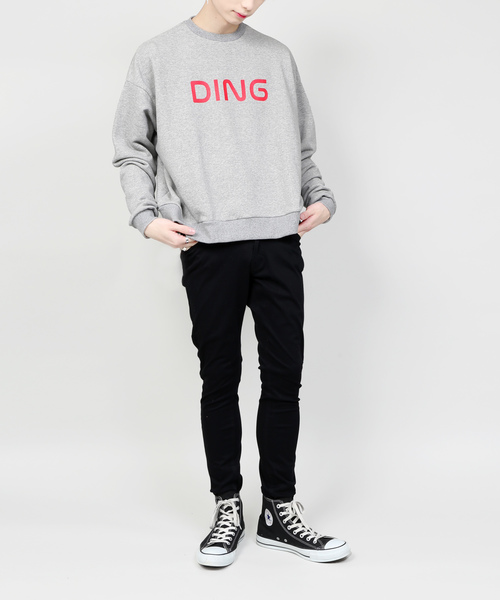 DING（ディング）の「DING/ロゴスウェット（スウェット・メンズ・イエロー/杢グレー/ブラック・FREE）」の22枚目の写真